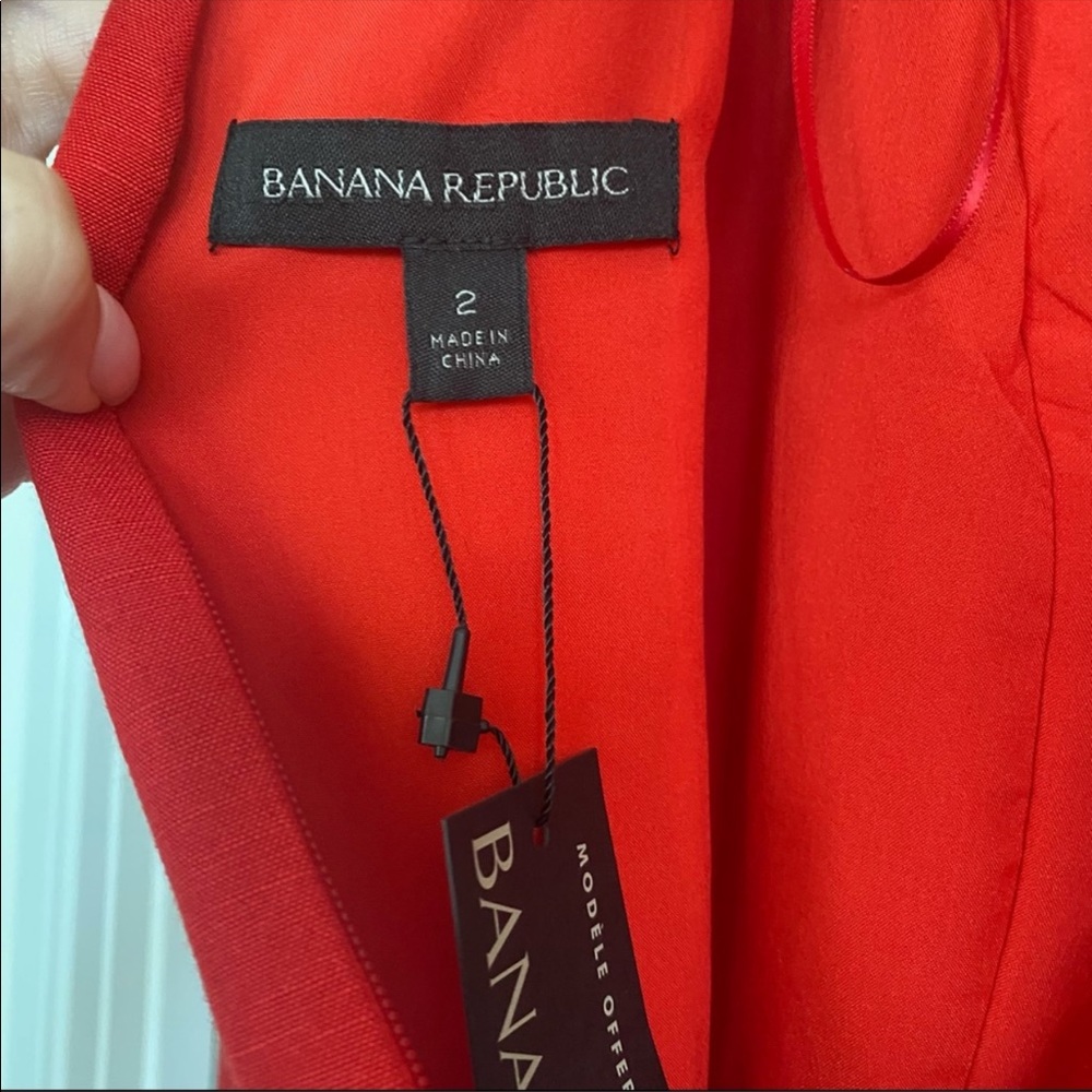 RED LINEN ROMPER - Picture 8 of 16